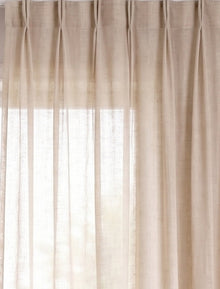 Gardinen - Malmo Leinenlook - beige