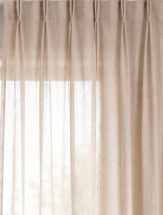 Gardinen - Malmo Leinenlook - Beige