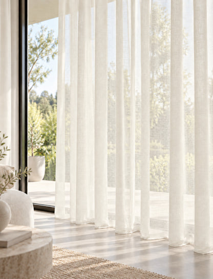 Gardinen - Malmo Linnenlook - Ivory