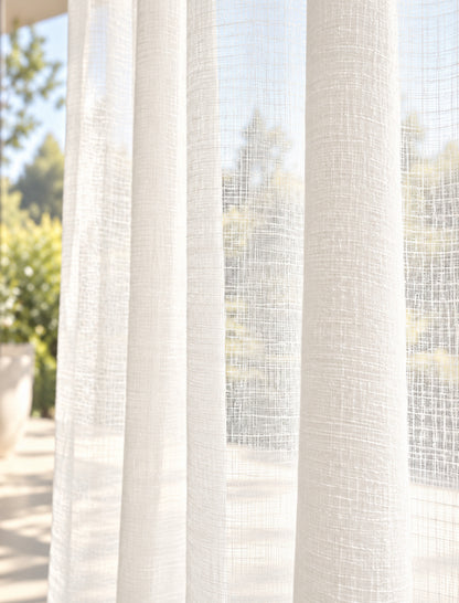 Gardinen - Malmo Linnenlook - Ivory