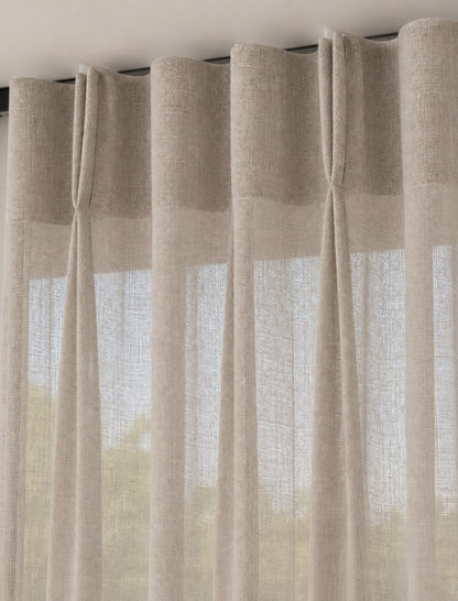 Gardinen - Malmo Linnelook - Pure White