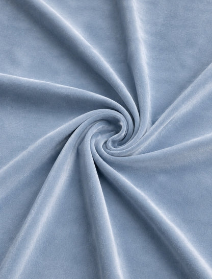 Samtvörhang Sky blue