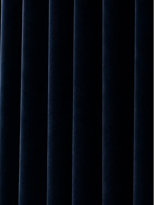 Samtvörhang Navy