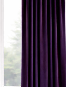 Samtvörhang Purple