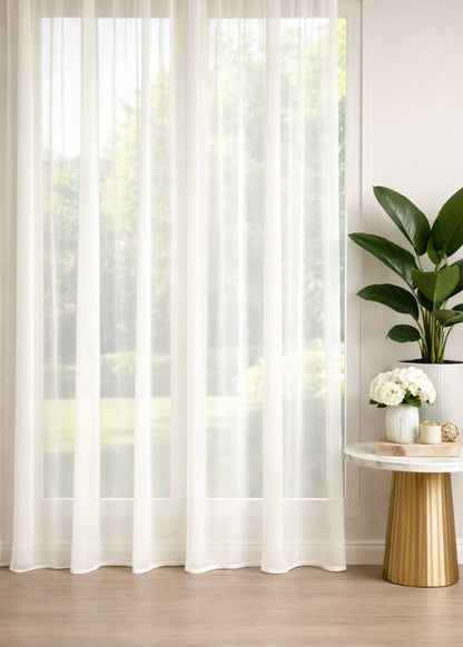 Transparenz - Voile gardinen - Off white